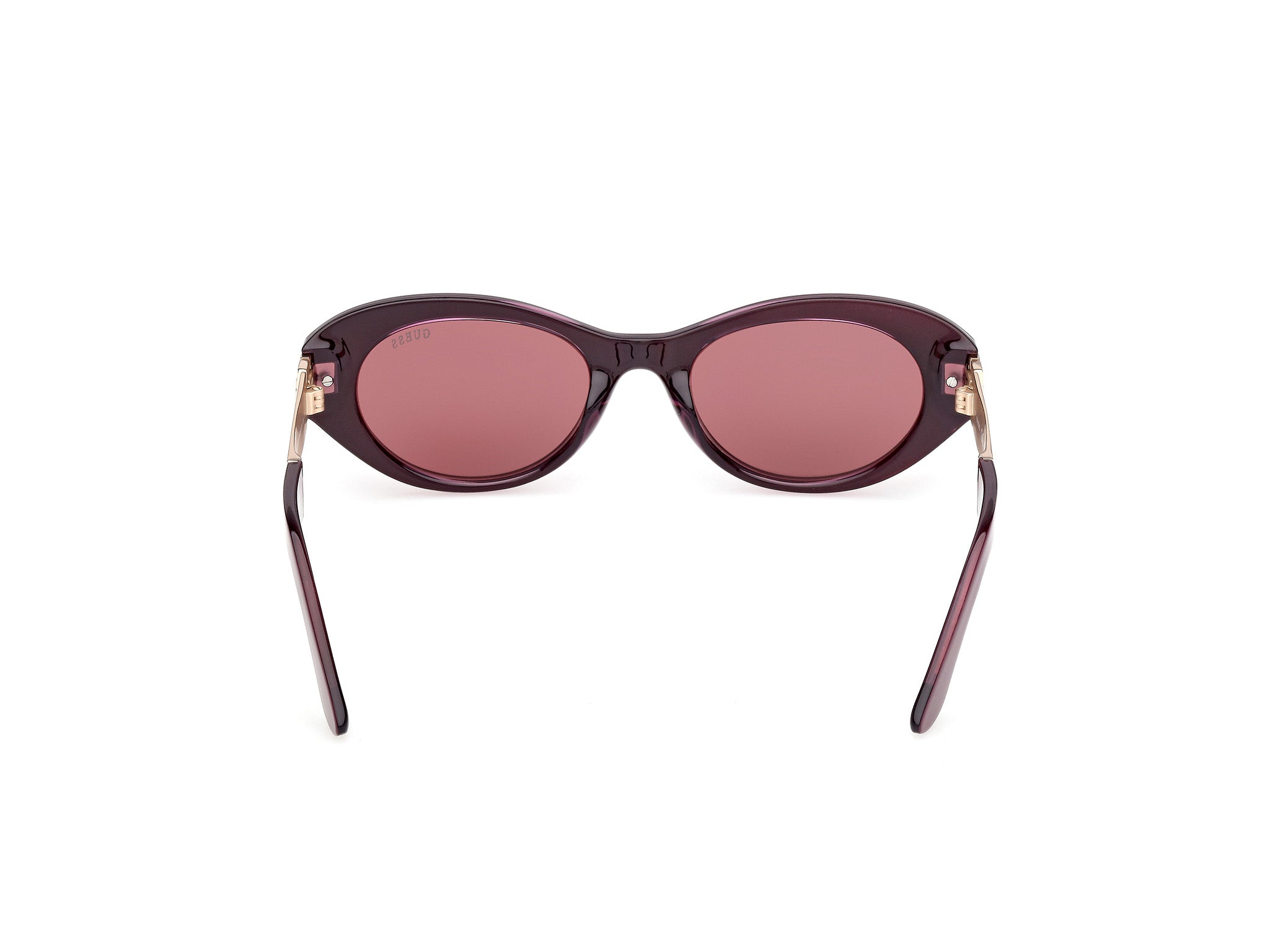 Guess Mujer Guess GU00261-H 81Y Gafas de sol Inyectado Violeta Violeta Redonda Norma