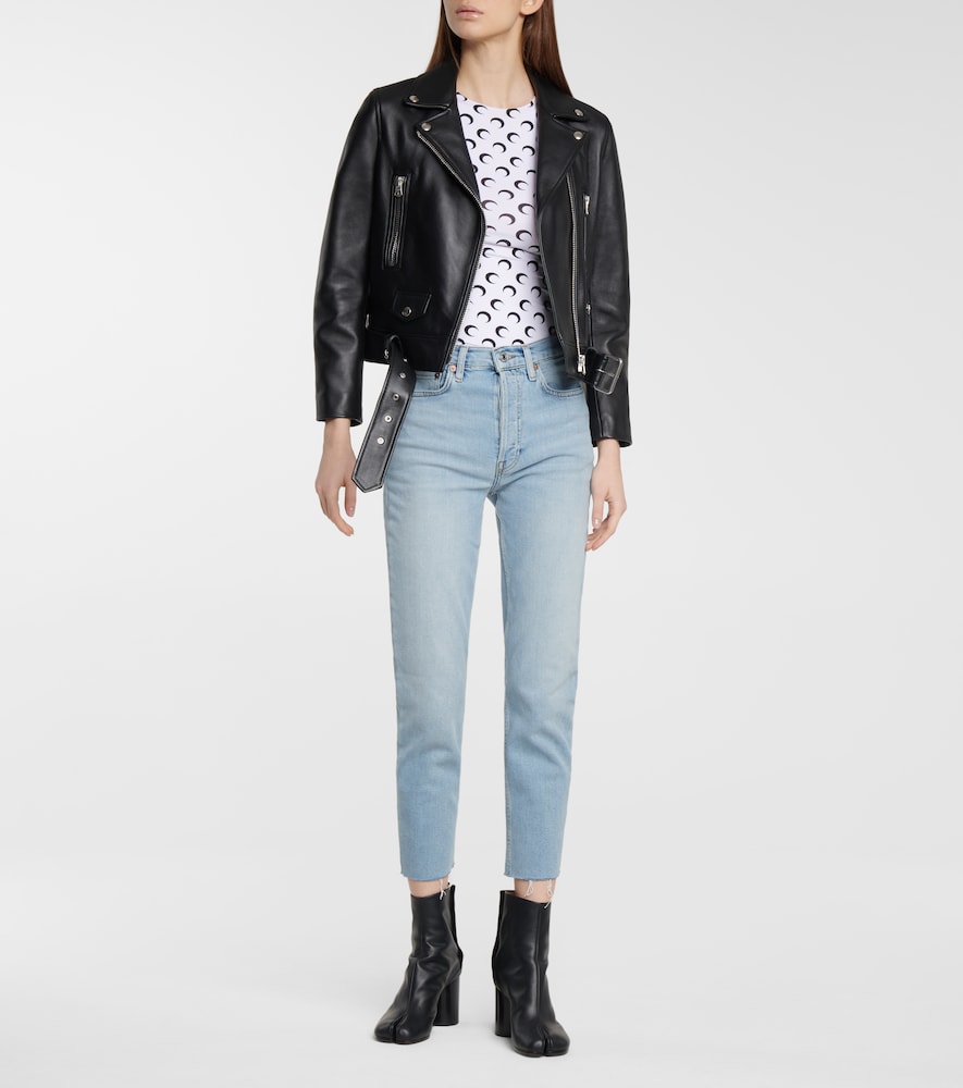 90s high-rise slim jeans