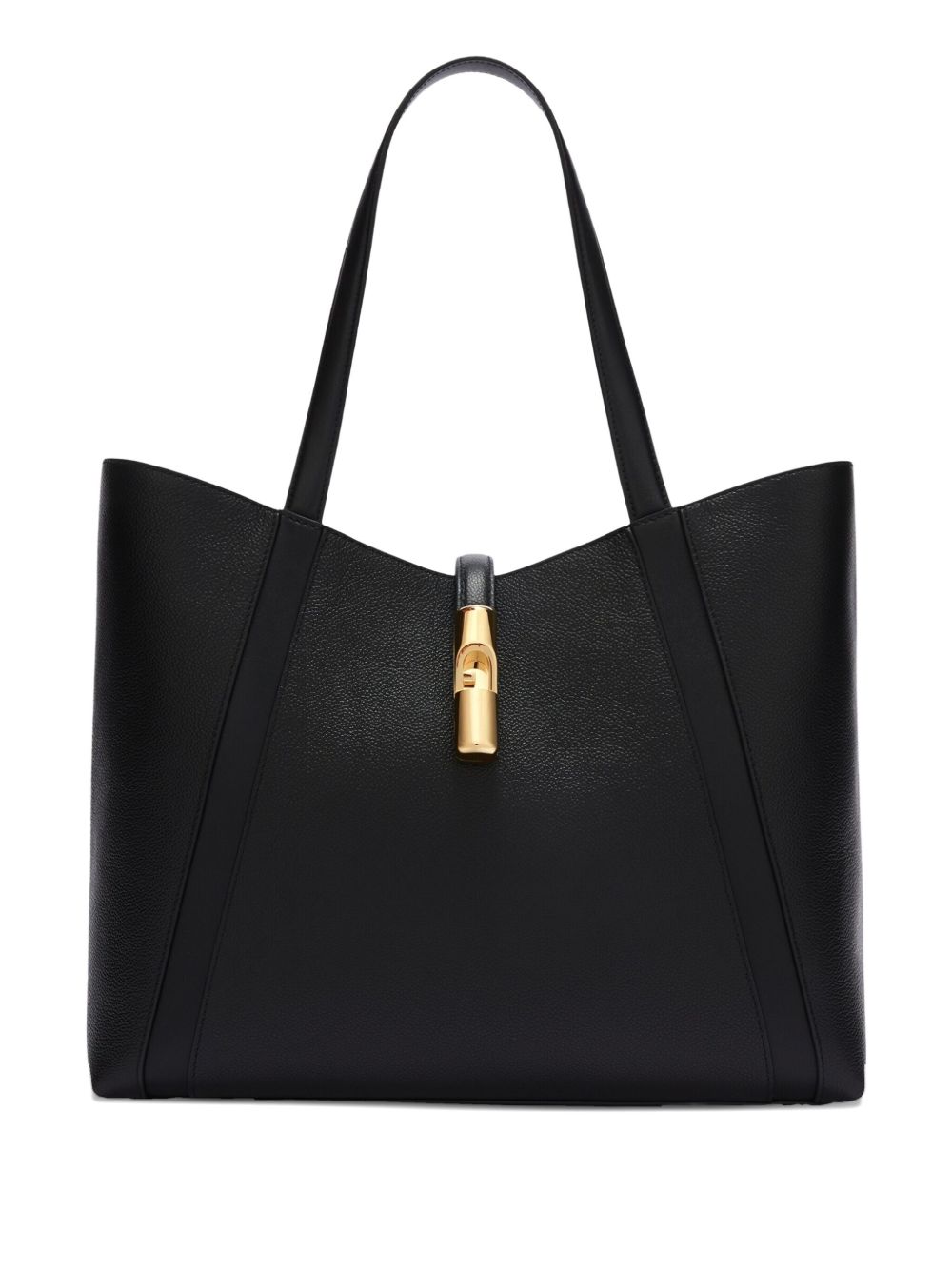 Large Goccia tote bag - Black