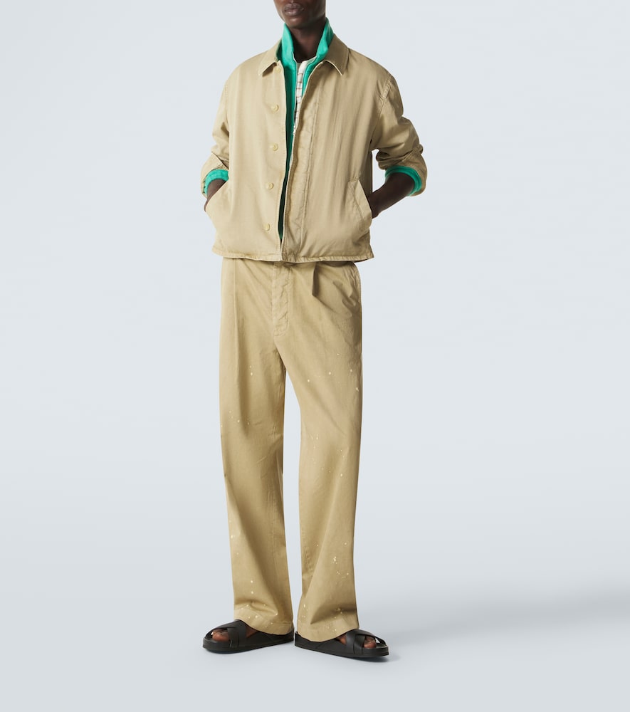 Cotton blouson jacket