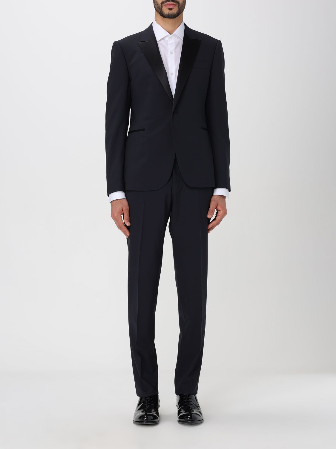 Suit Men color Navy