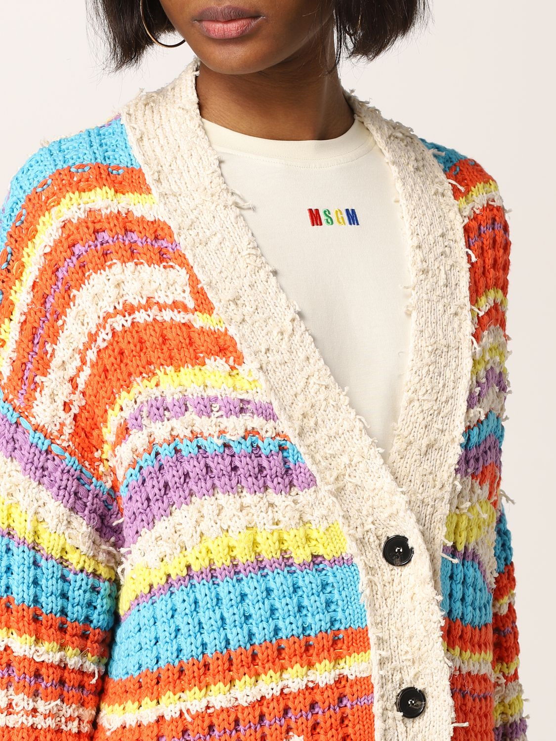 Cardigan Women colour Multicolor