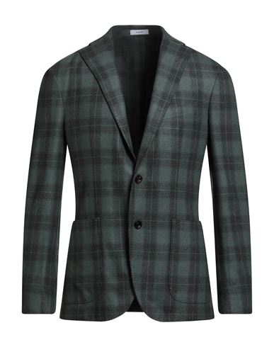Man Blazer Deep teal Size 38 Wool, Polyamide