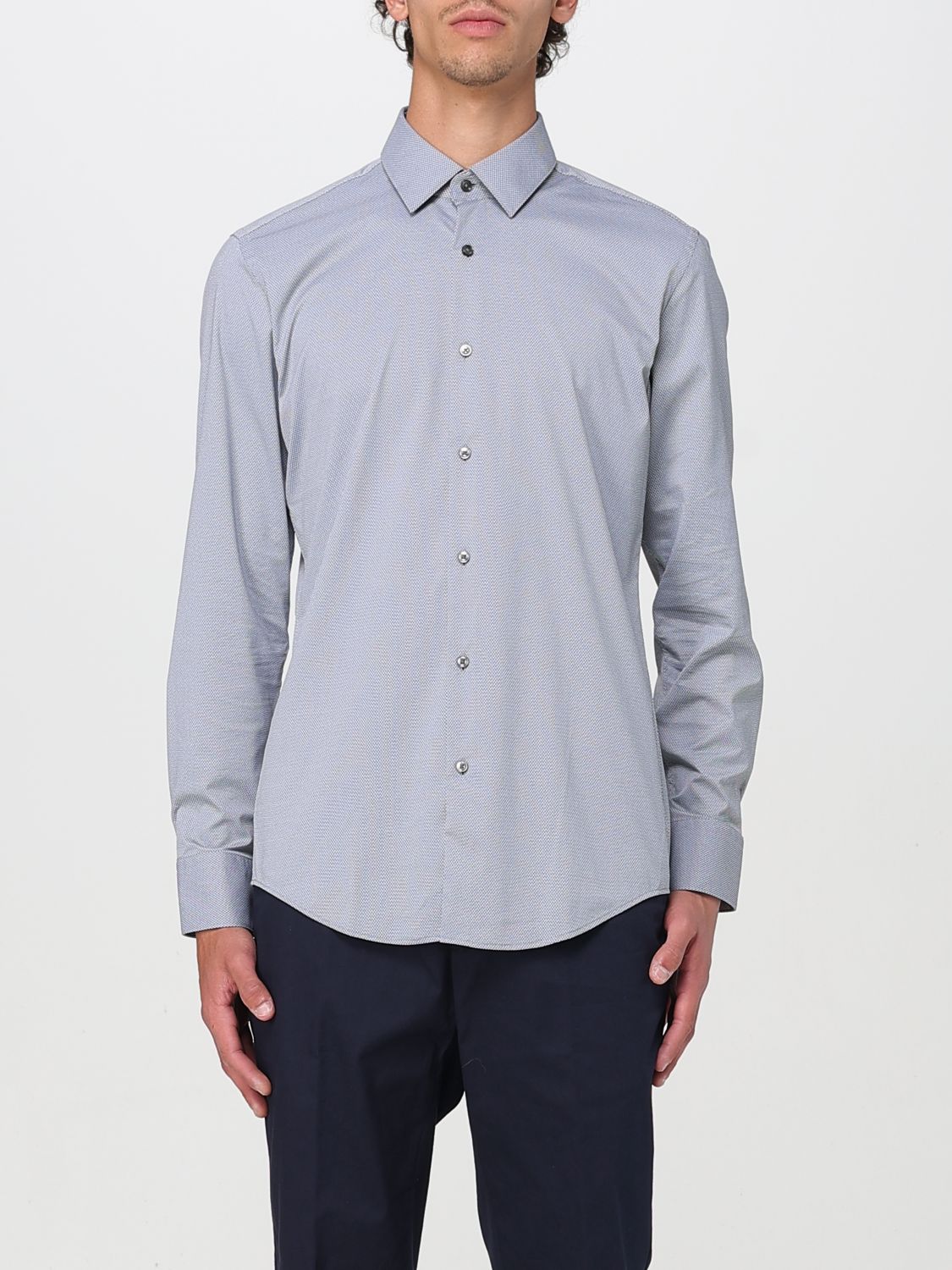 Shirt BOSS Men color Blue