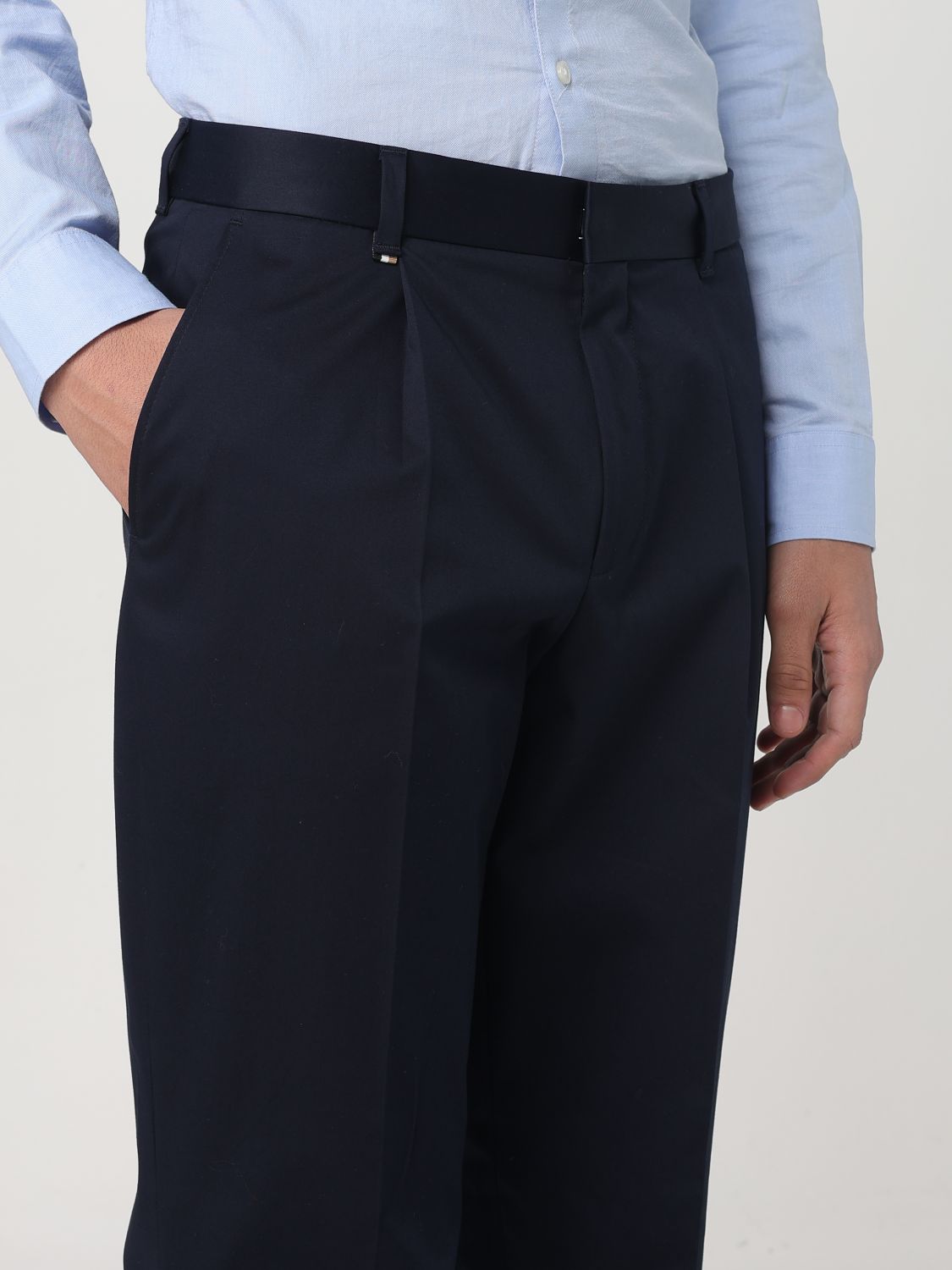 Pants Men color Blue