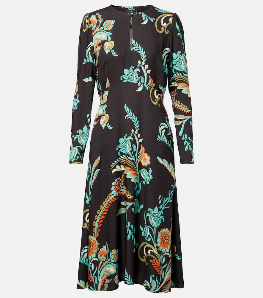 Floral midi dress