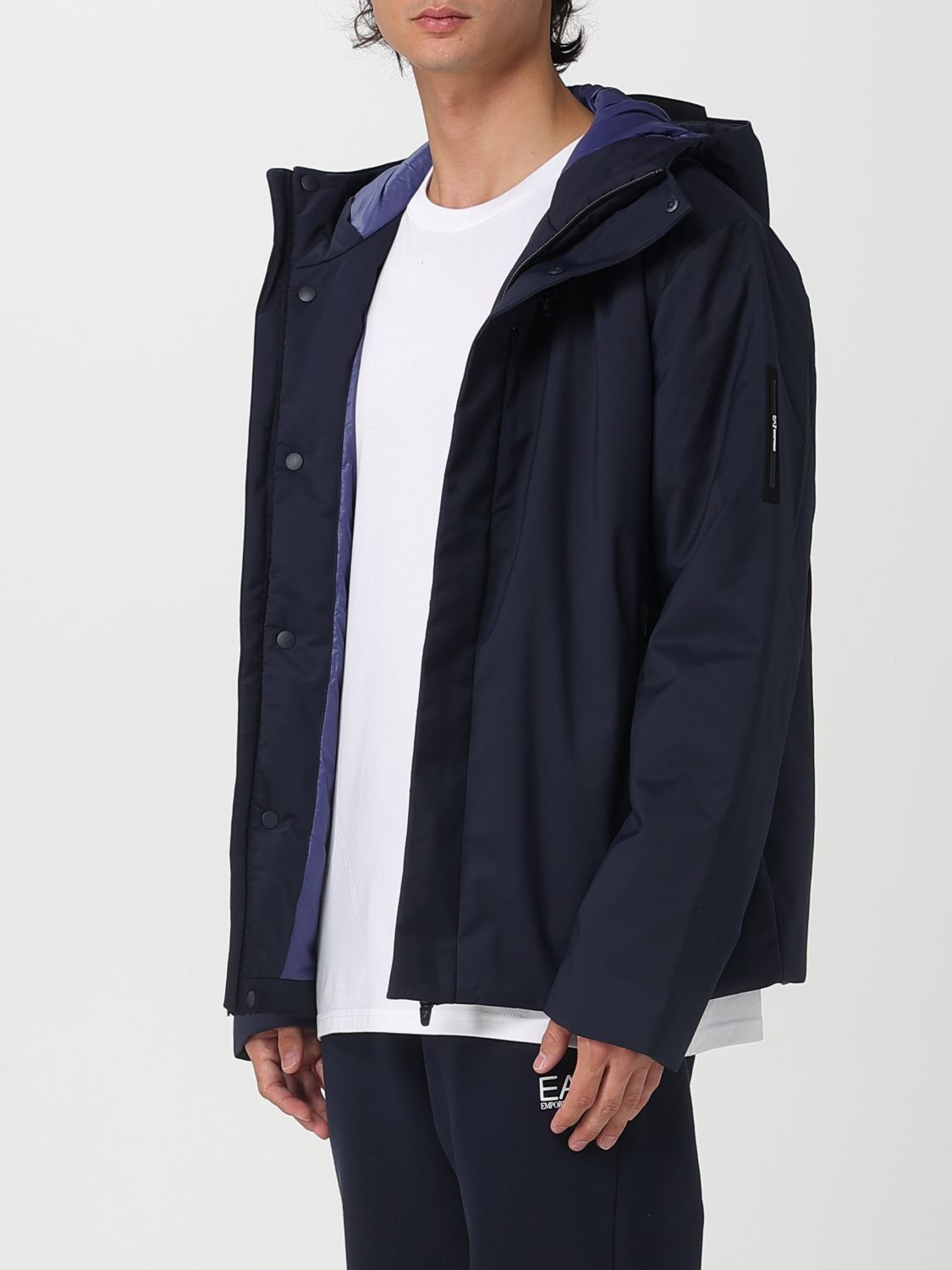Jacket Men color Blue
