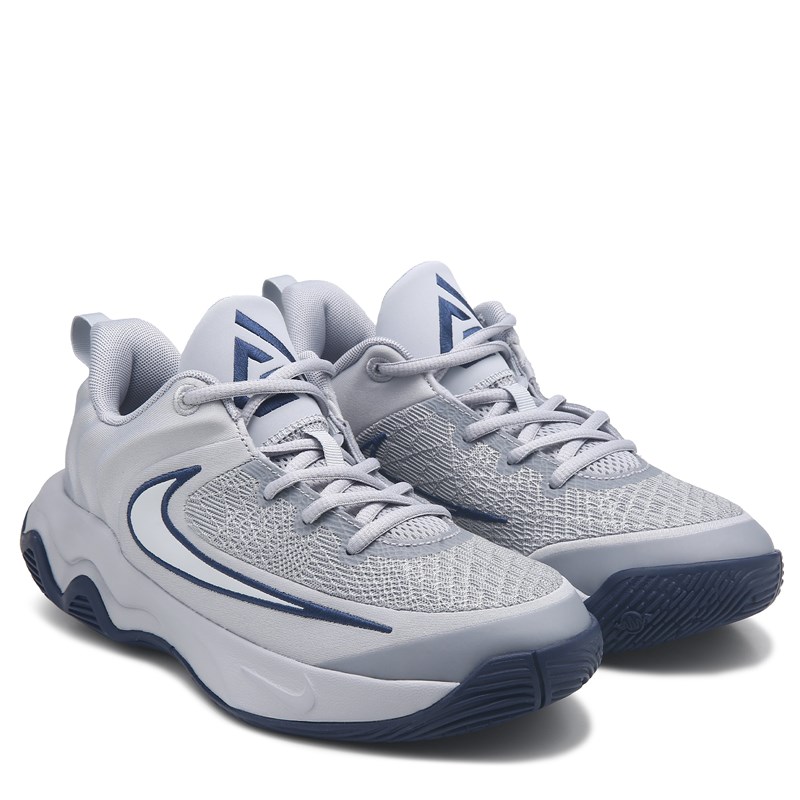 Kids' Giannis Immortality 4 Basketball Shoe Big Kid Shoes (Grey)