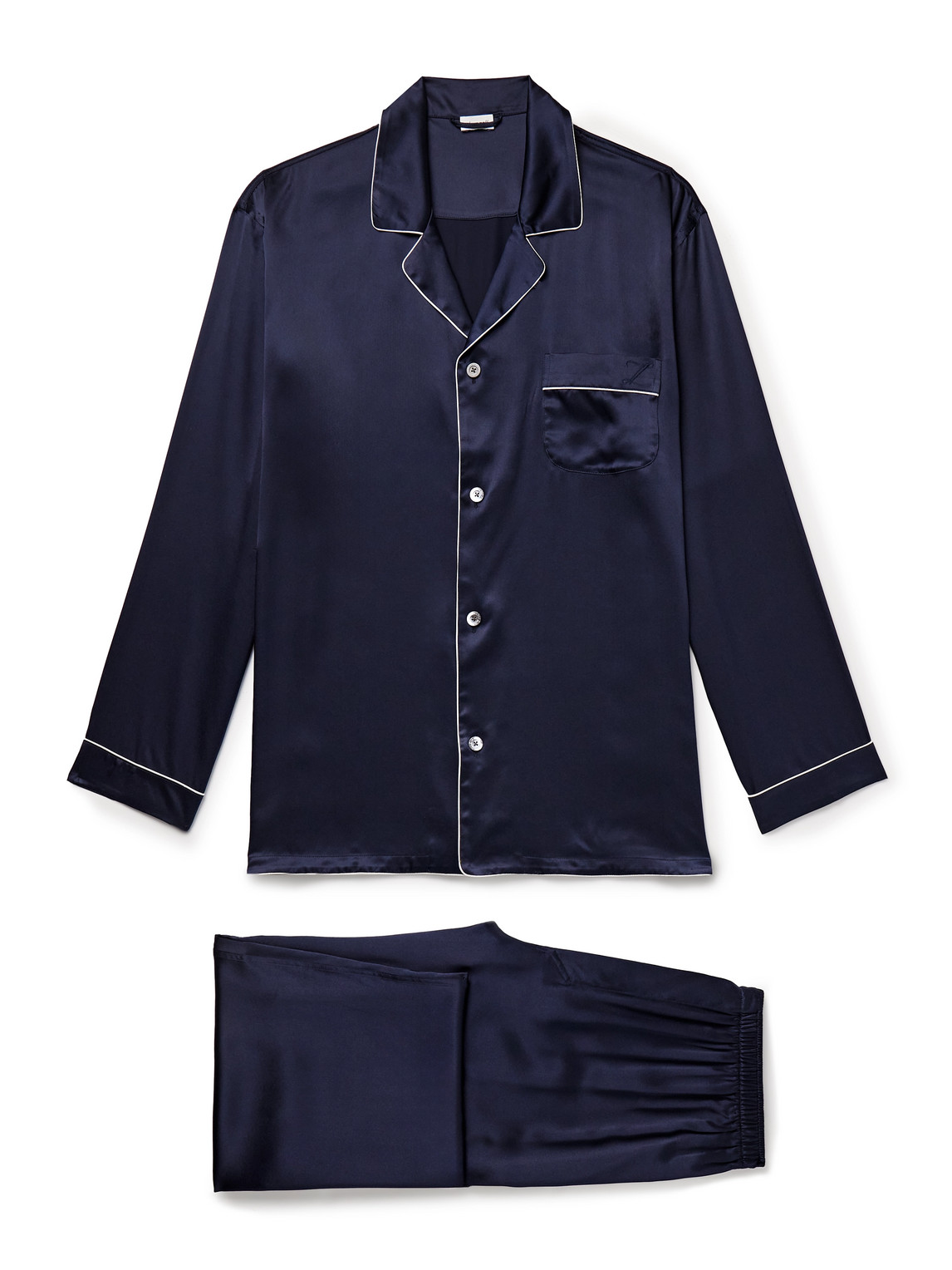 Silk-Satin Pyjama Set