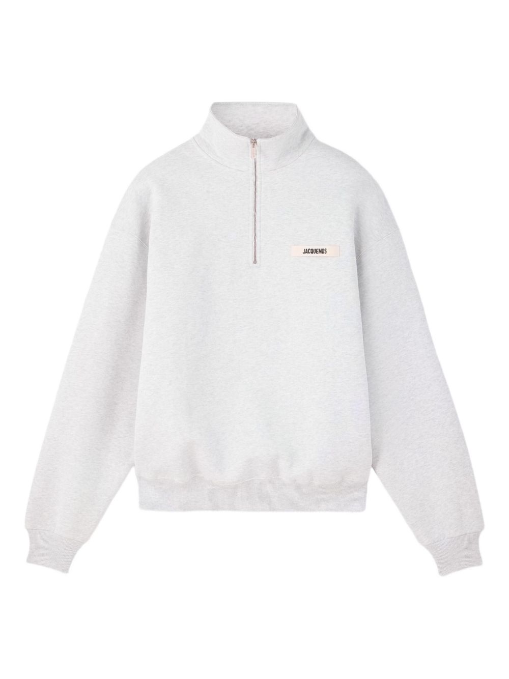 Half-zip pullover sweatshirt - Grey
