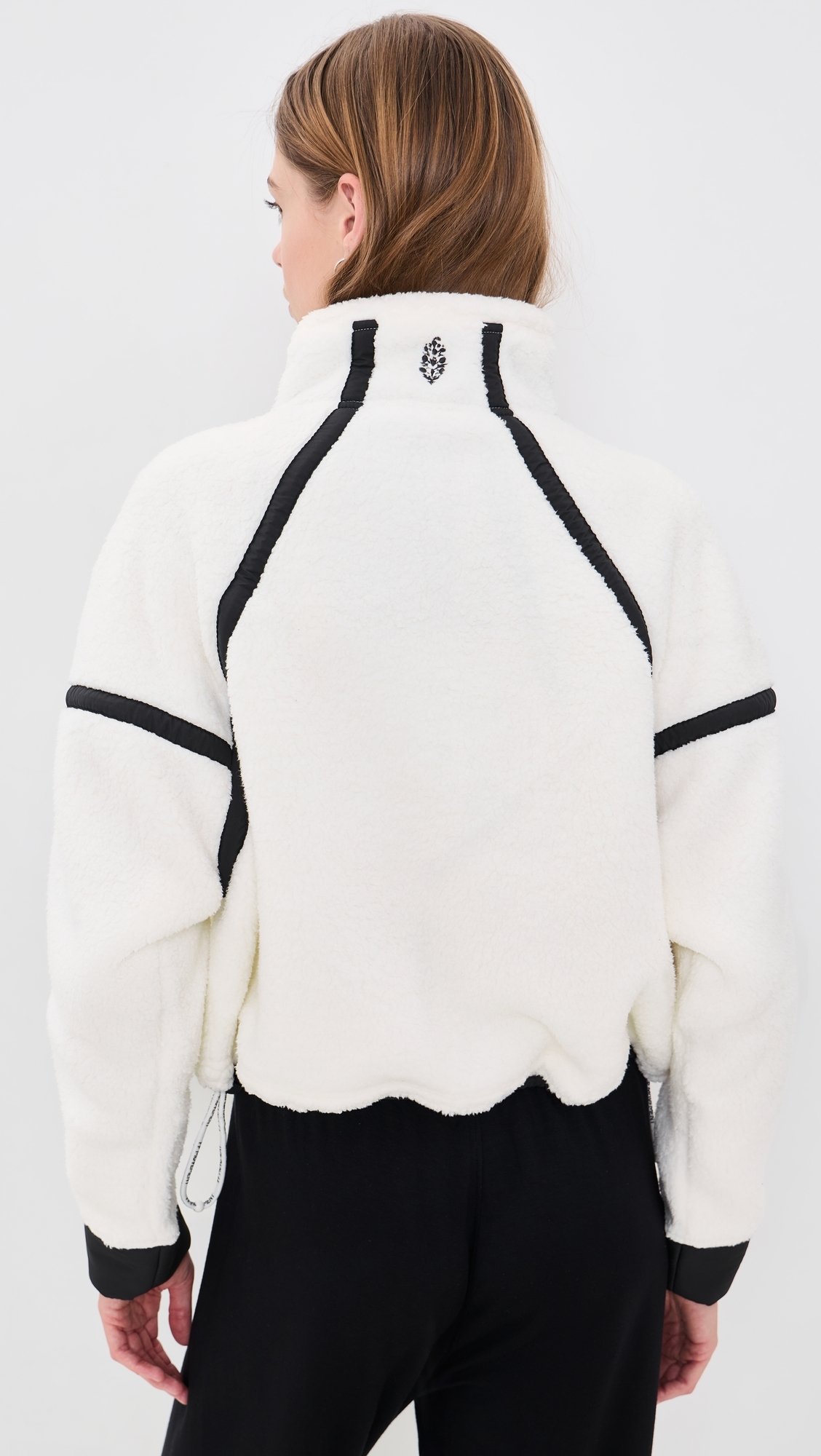 Mountain High Half-Zip Fleece White Combo
