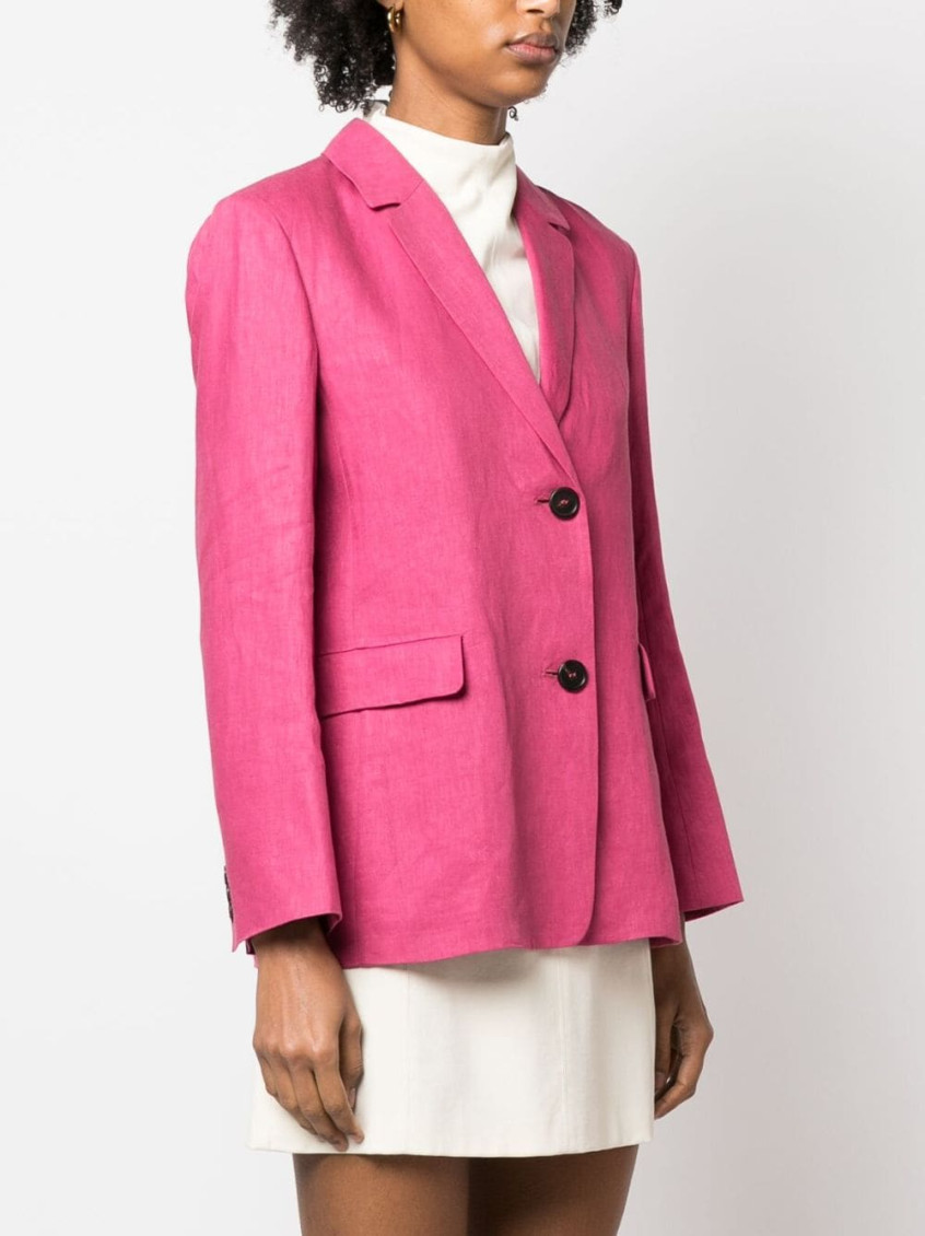 - Single-breasted Linen Blazer