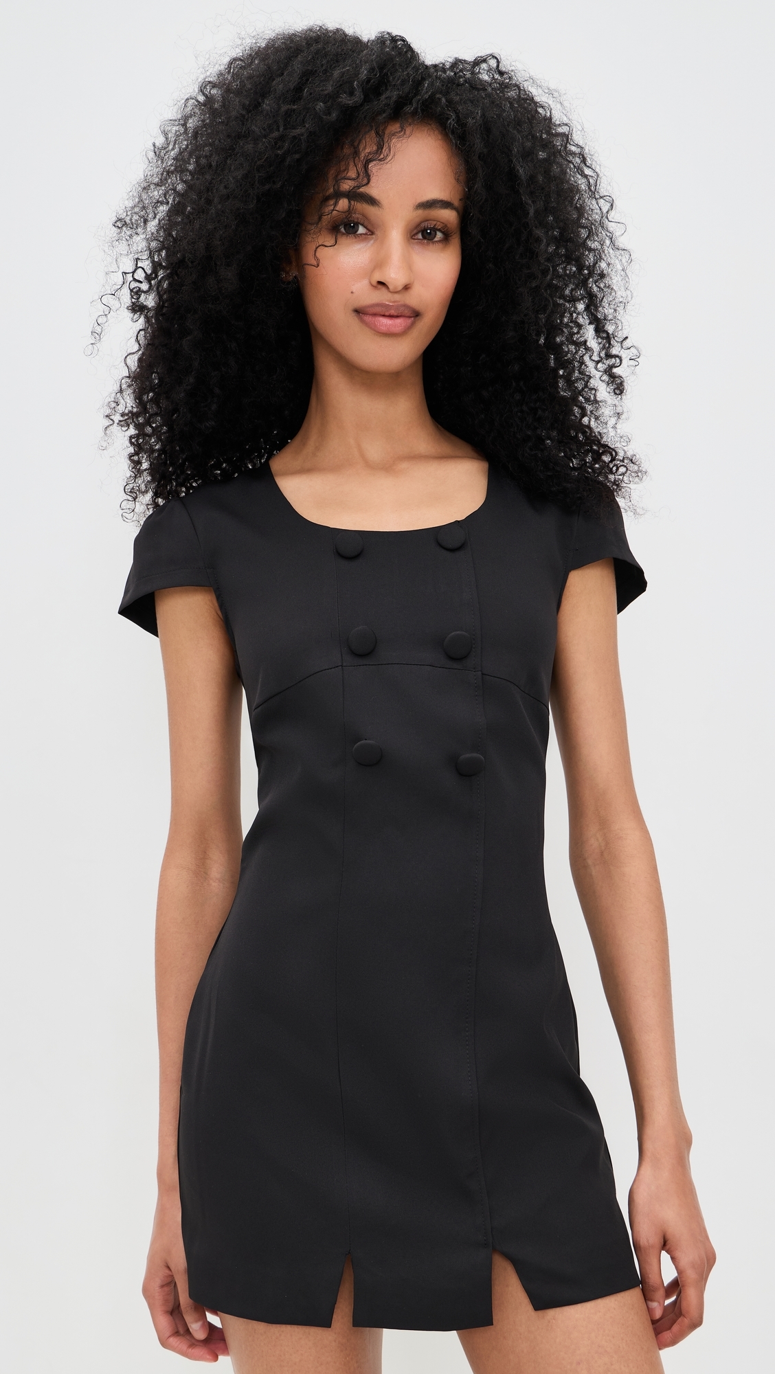 Rosa Mini Dress Noir