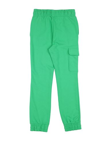 Kid Girl Pants Green Size 11 Cotton, Polyester