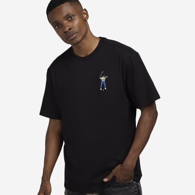 Men's Core Short Sleeve T-Shirt in Black