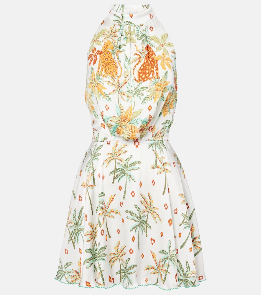 Cassandra floral minidress