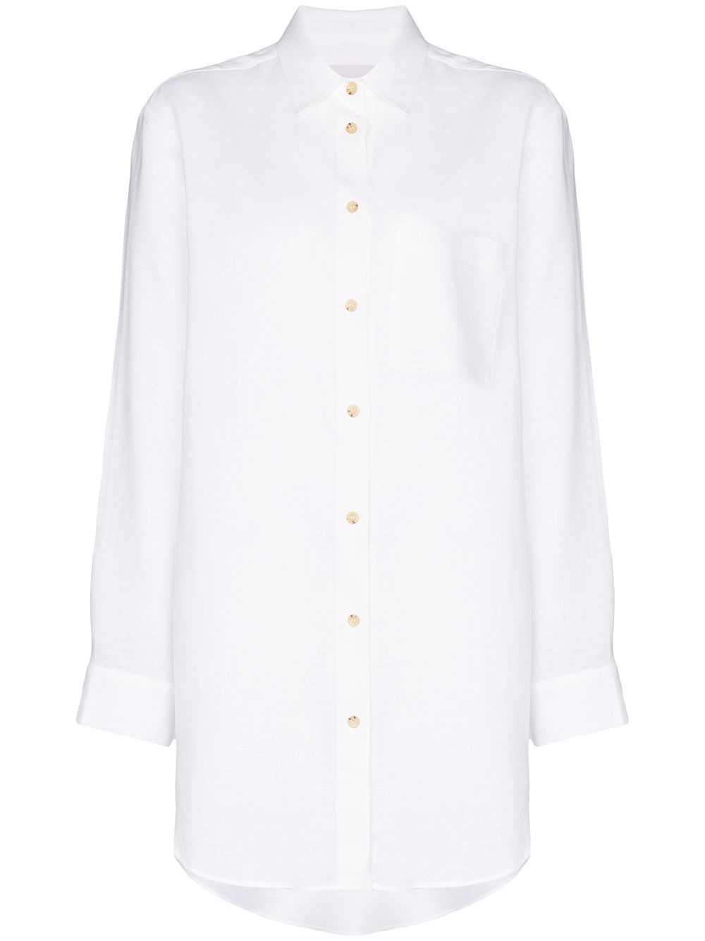 Oversized linen shirt