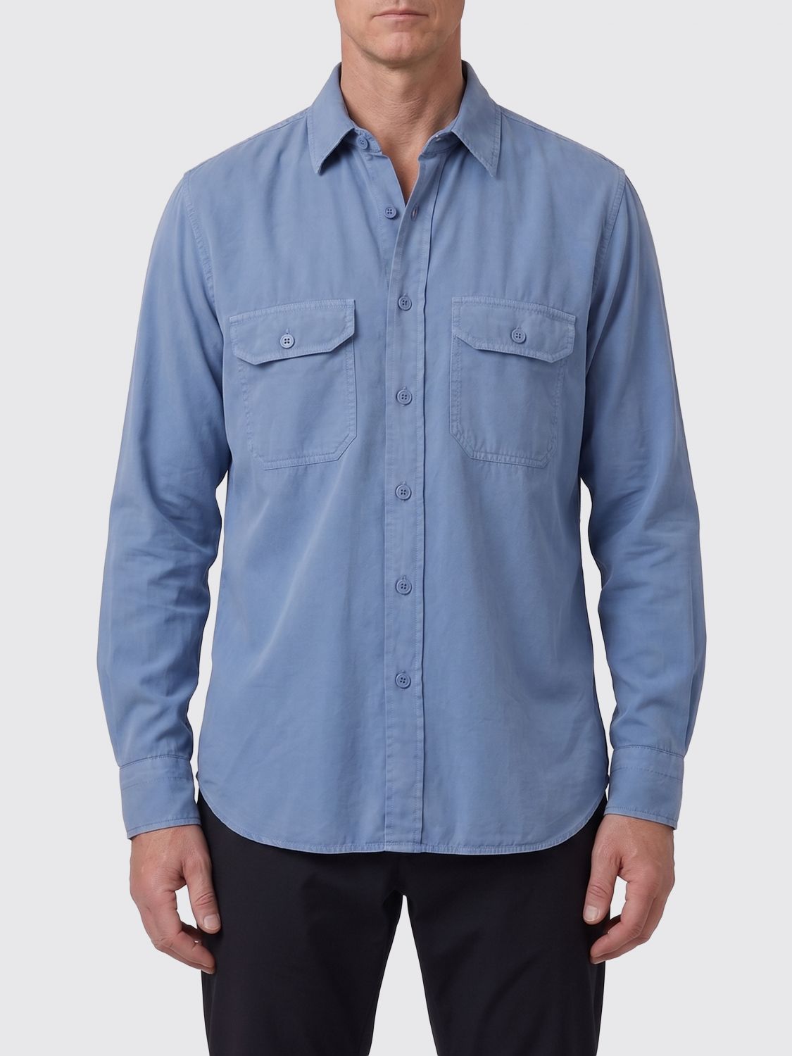 Shirt Men color Blue