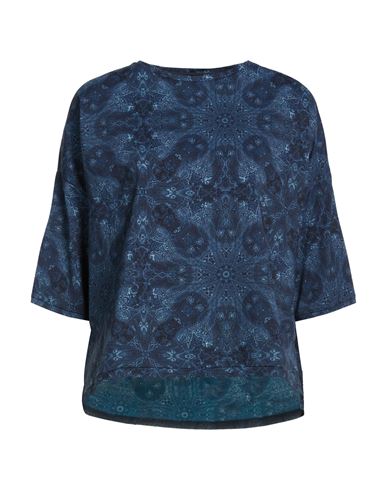 Woman Top Navy Size 8 Polyamide, Elastane