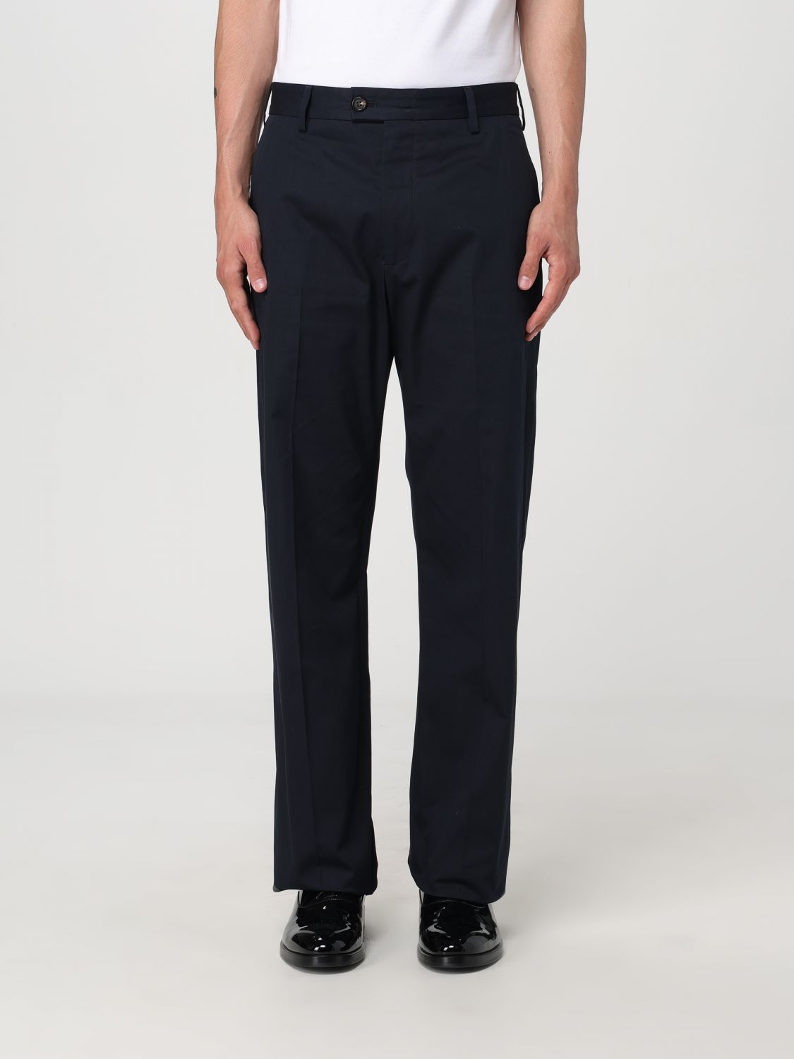 Pants Men color Navy
