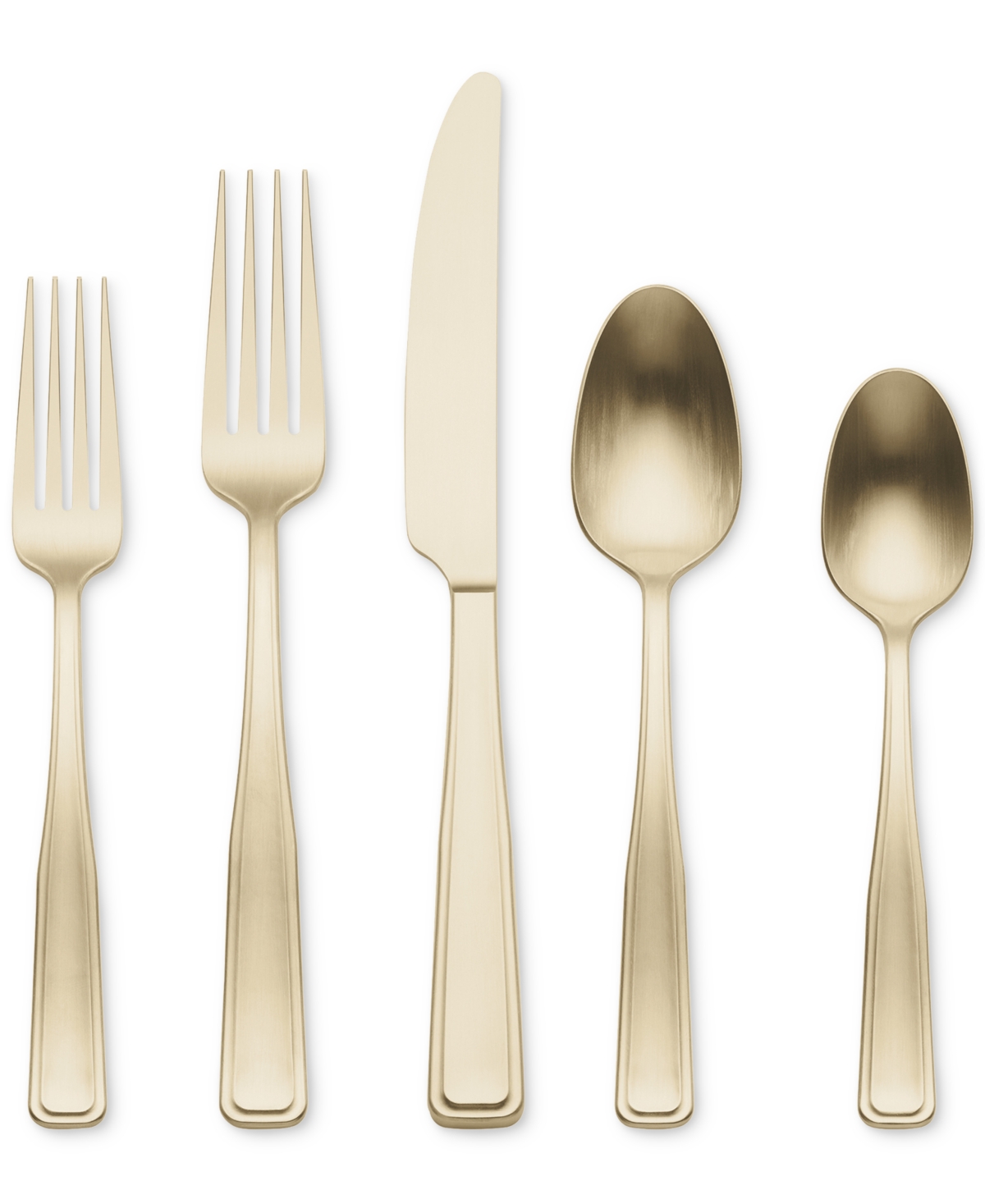 Reid Champagne 20-Pc. Flatware Set, Service for 4 - Stainless