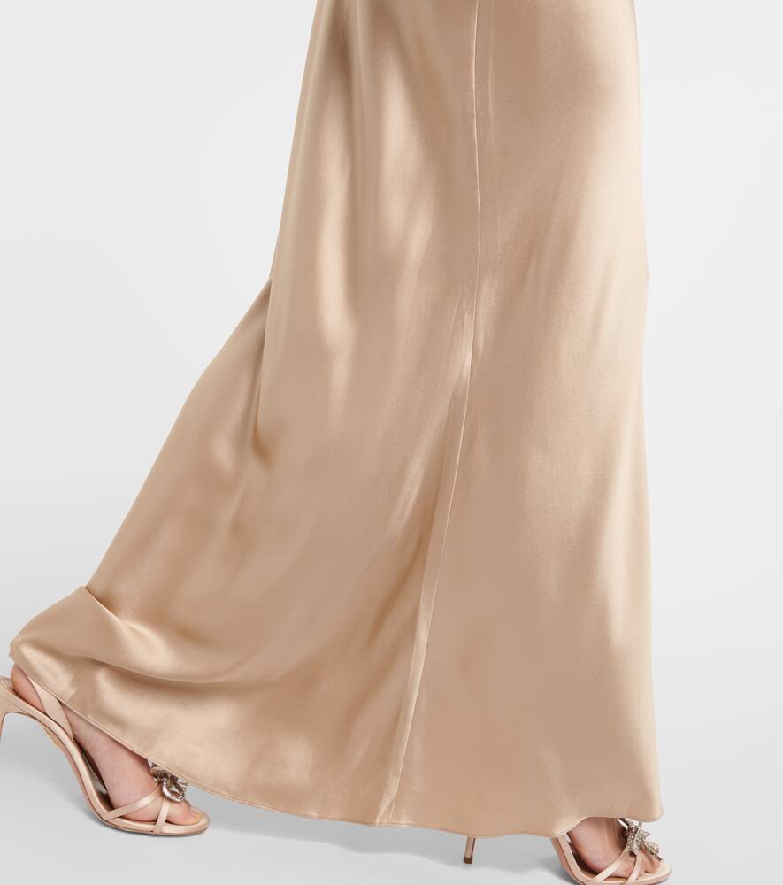 The Sei Silk satin gown