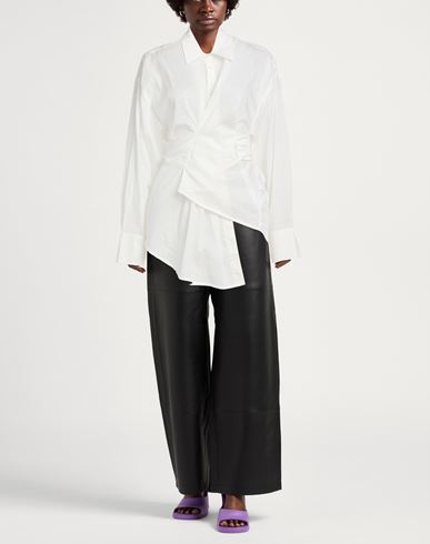 Aviù Woman Shirt White Size 2 Cotton