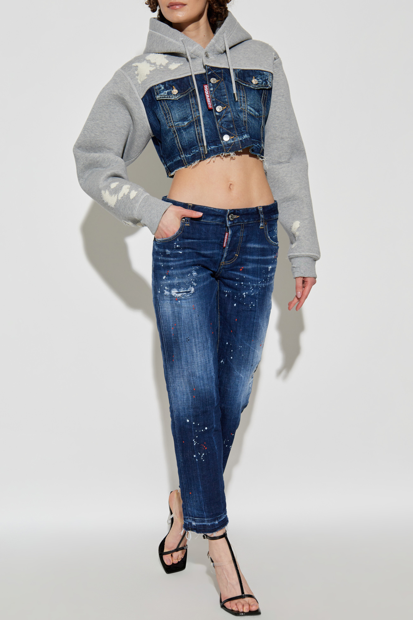 Dsquared2 "Jenna" Jeans, Women's, Navy Blue