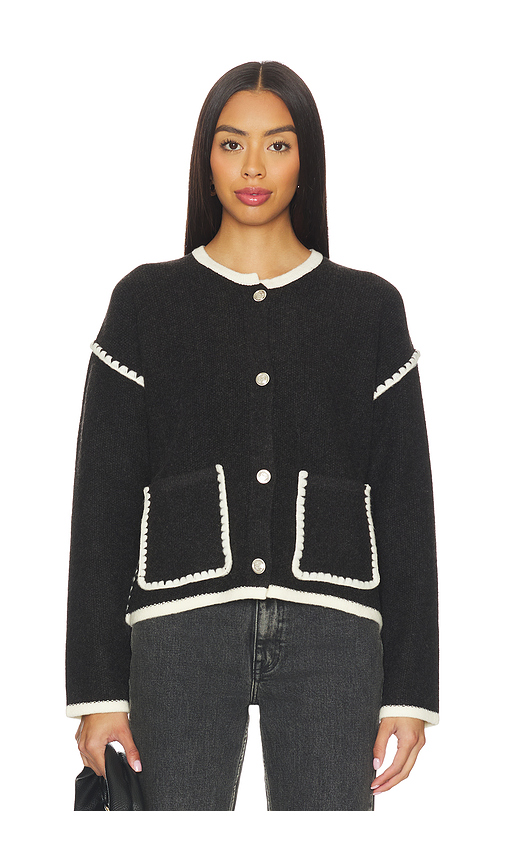 John & Jenn by Line Rene Cardigan in Black. XL. Also in L, M