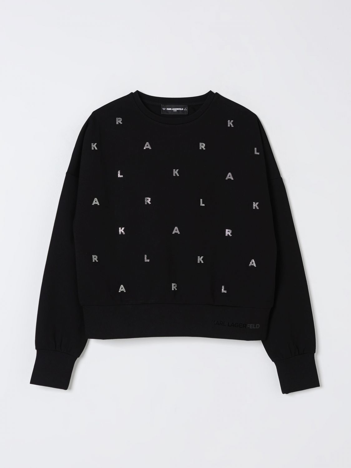 Logo-embellished sweatshirt - Black