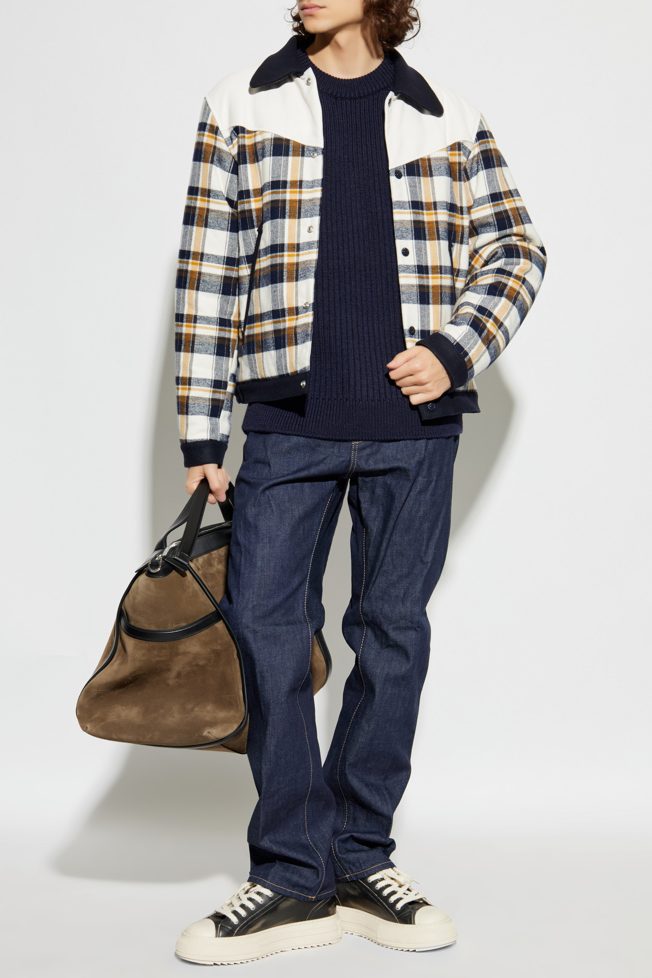 Insulated "bomber" Jacket, Men's, Multicolour