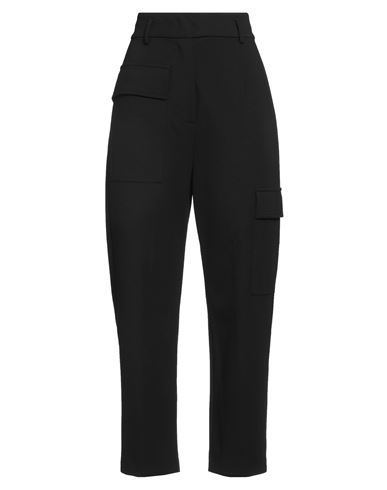 Woman Pants Black Size 4 Viscose, Polyamide, Elastane