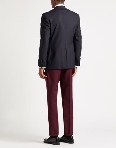 Man Blazer Midnight blue Size 42 Wool, Elastane