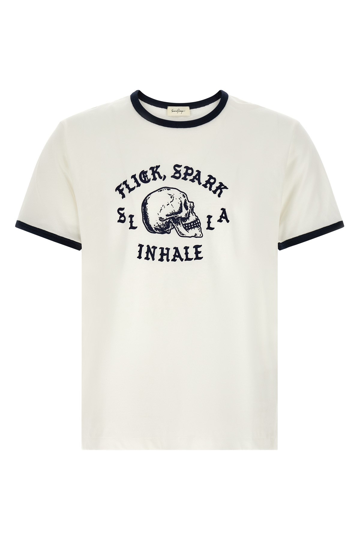 'Flick, Spark, Inhale Ringer' T-Shirt