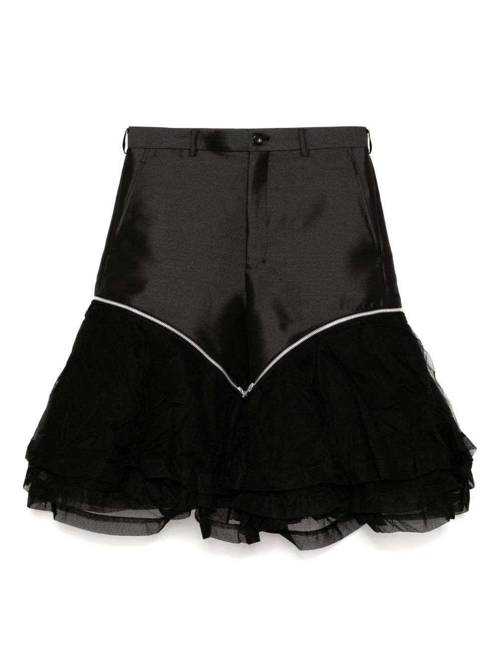 Comme des Garçons Homme Plus panelled shorts - Black