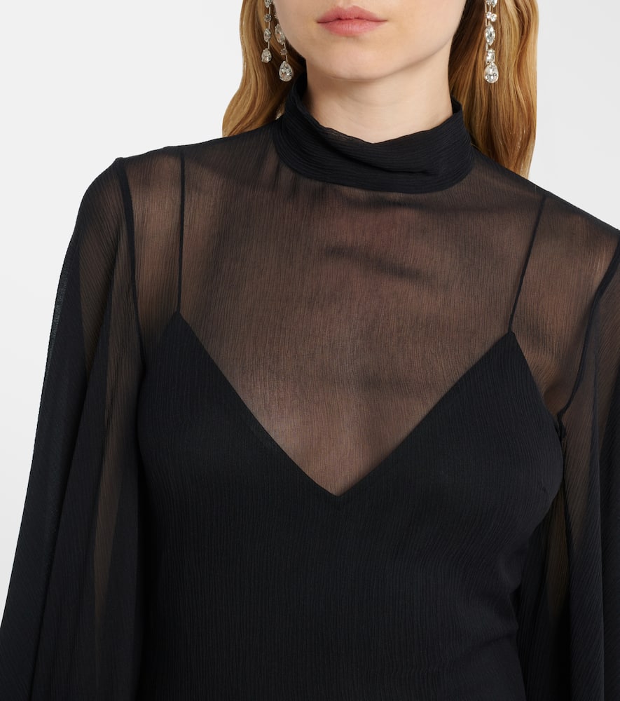 Taller Marmo Lanzarote Garden crêpe chiffon kaftan