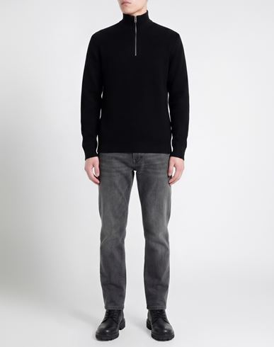 Premium Man Sweater Black Size XL Cotton, Organic cotton