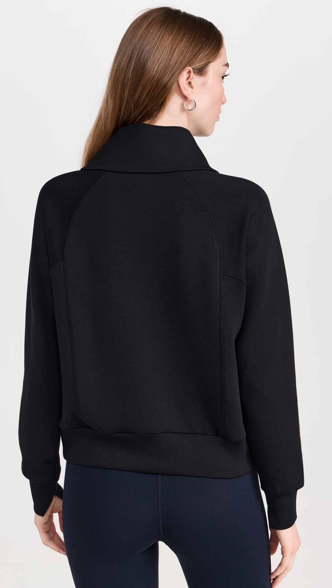 AirEssentials Half Zip Sweatshirt Very Black