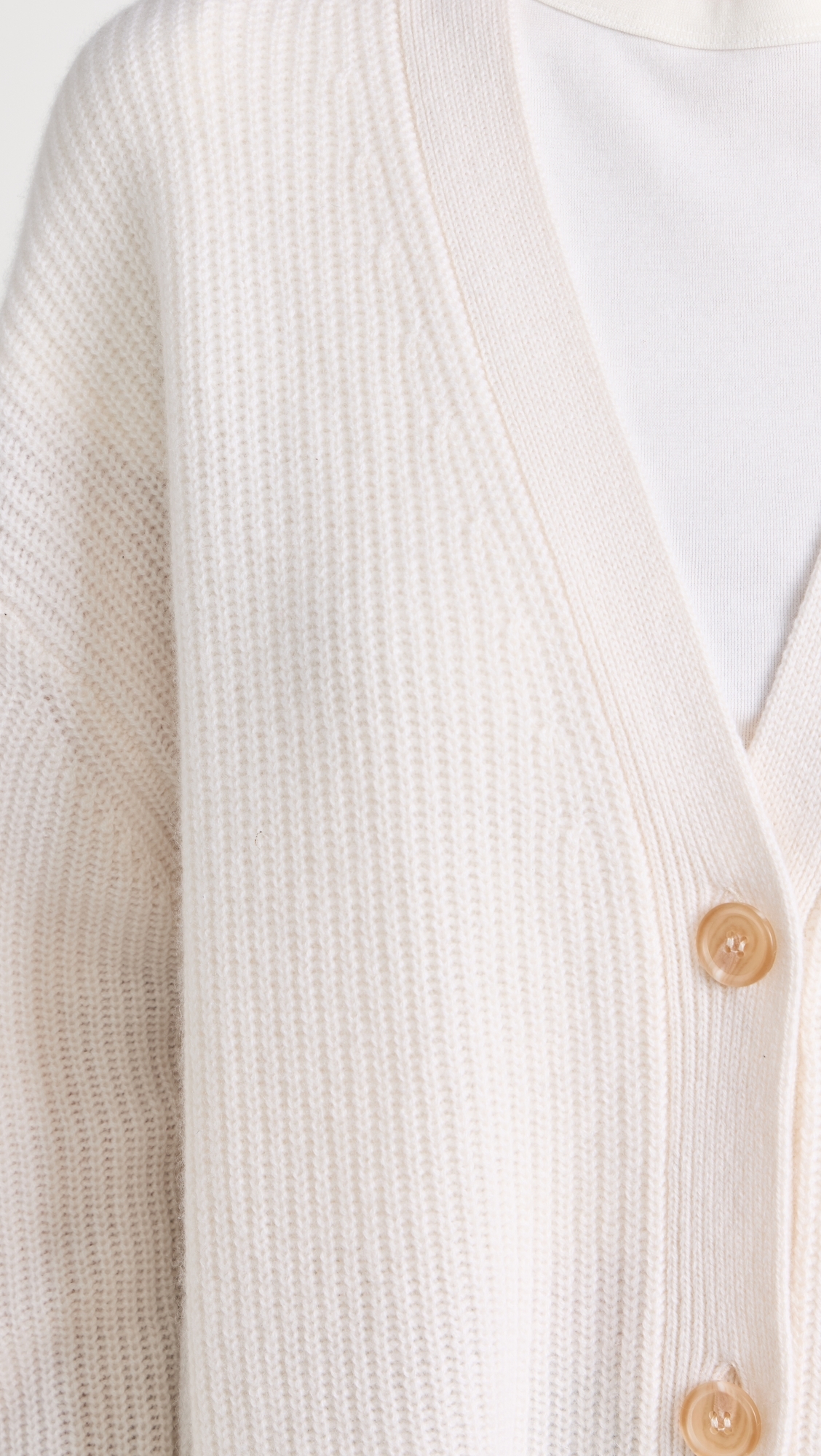 Cashmere Cocoon Cardigan Ivory