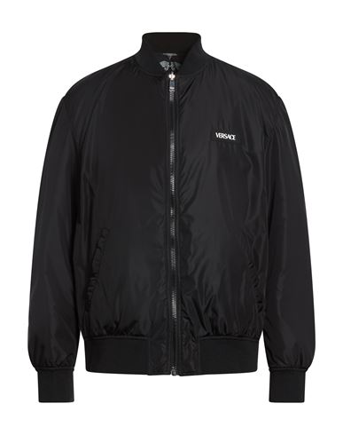Man Jacket Black Size 44 Polyamide