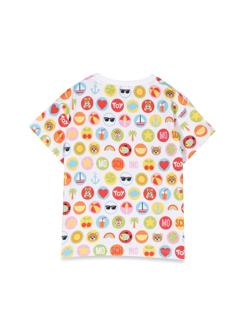 Moschino T Shirt Prints Circle