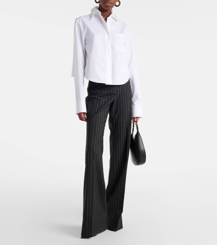 Ceppo cotton-blend poplin shirt