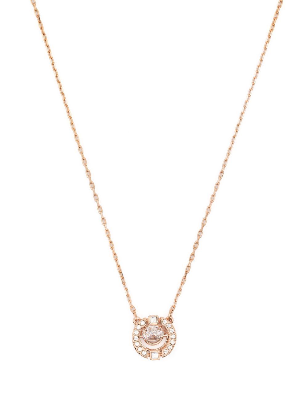 Crystal-embellished necklace - Gold