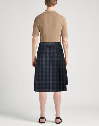 Man Midi skirt Midnight blue