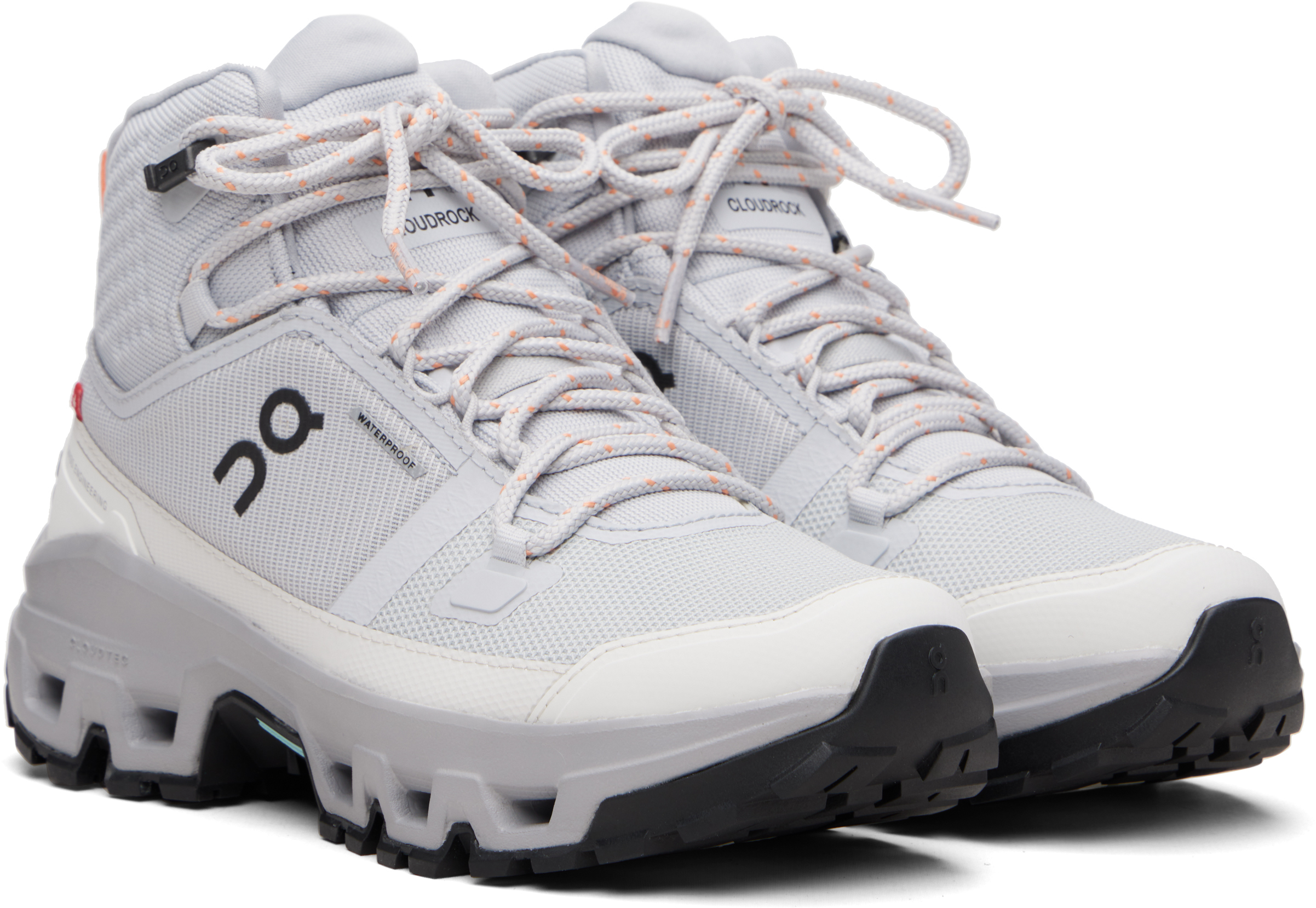 Gray Cloudrock Mid Waterproof Sneakers