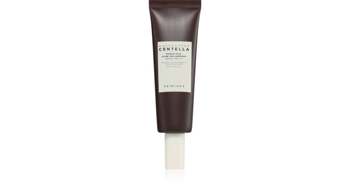 SKIN1004 Madagascar Centella Probio-Cica Glow Sun Ampoule siero protettivo per ripristinare la barriera cutanea SPF