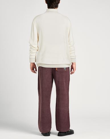 Platinum Man Turtleneck Cream Size S Wool