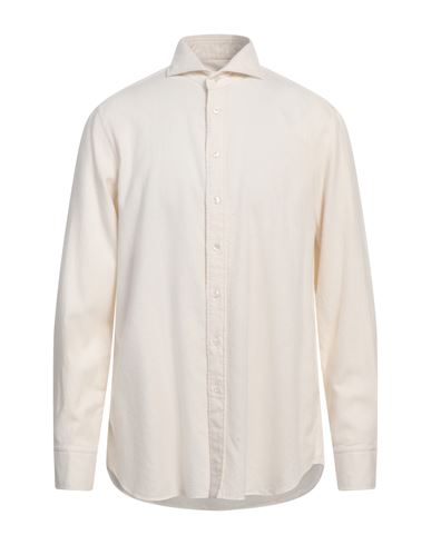 Lardini Man Shirt Off white Size 15 ¾ Cotton