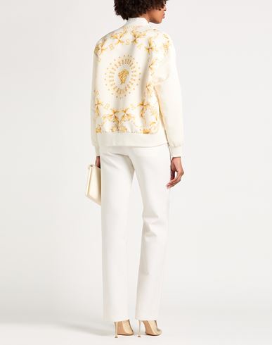 Woman Jacket Cream Size 6 Polyamide