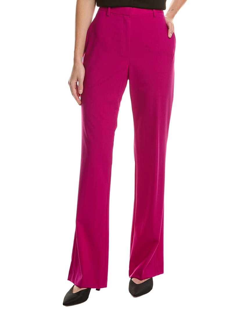 Wool-Blend Slim Trouser